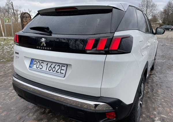 Peugeot 3008 cena 76500 przebieg: 107000, rok produkcji 2017 z Miechów małe 562